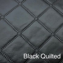 Black Quilted