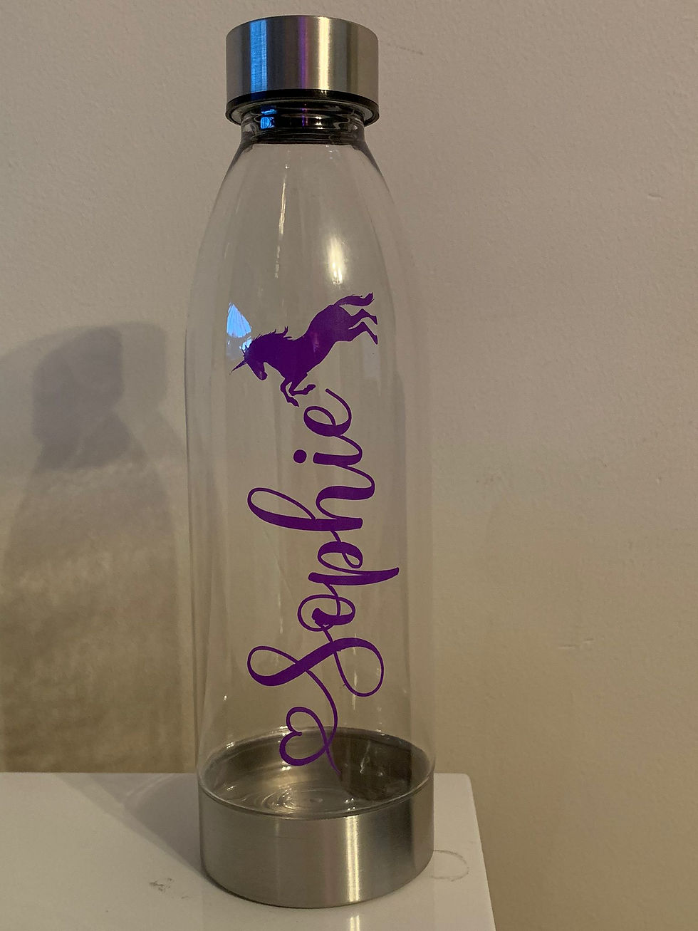 Thumbnail: Personalised drink bottles with name & pictures
