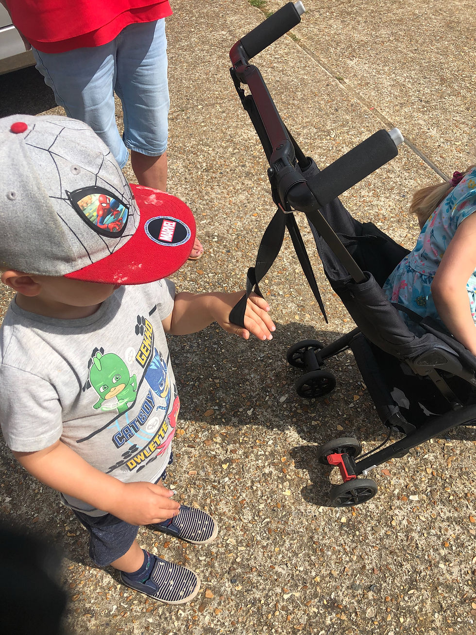 Thumbnail: Budget Toddler Pram Strap