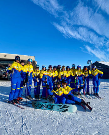 Skilerher beim Training