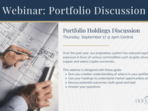 Webinar: Portfolio Holdings Discussion