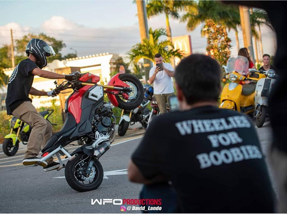 Thumbnail: Flat Bar with "Send It" - All Honda Groms