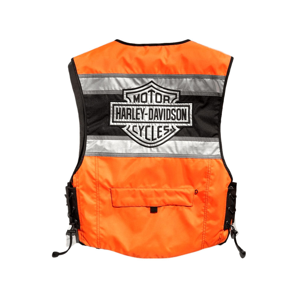GILET SÉCURITÉ SM MOTO ORANGE