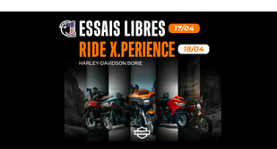 Essais libres et RIDE X.PERIENCE les 17 et 18 avril