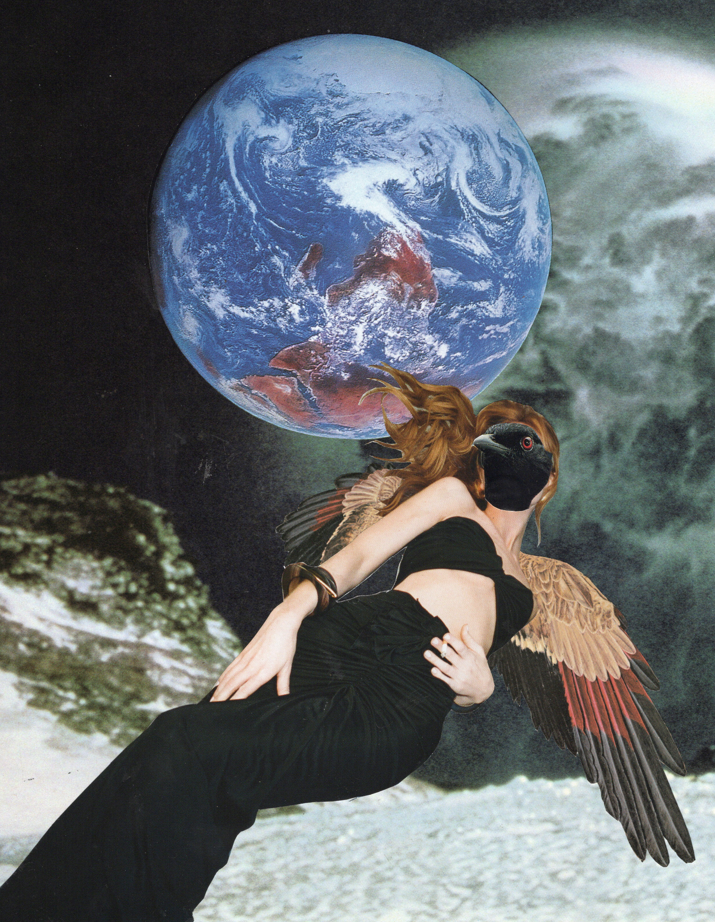 Cast Out Limited Edition Collage Print