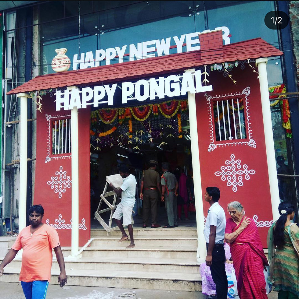 Decor for Saravana Stores