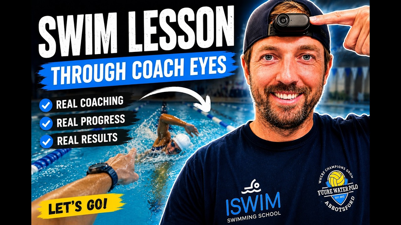 Experience a Real Swimming Lesson Through a Coach's Eyes video lesson from ISWIM Swimming School
