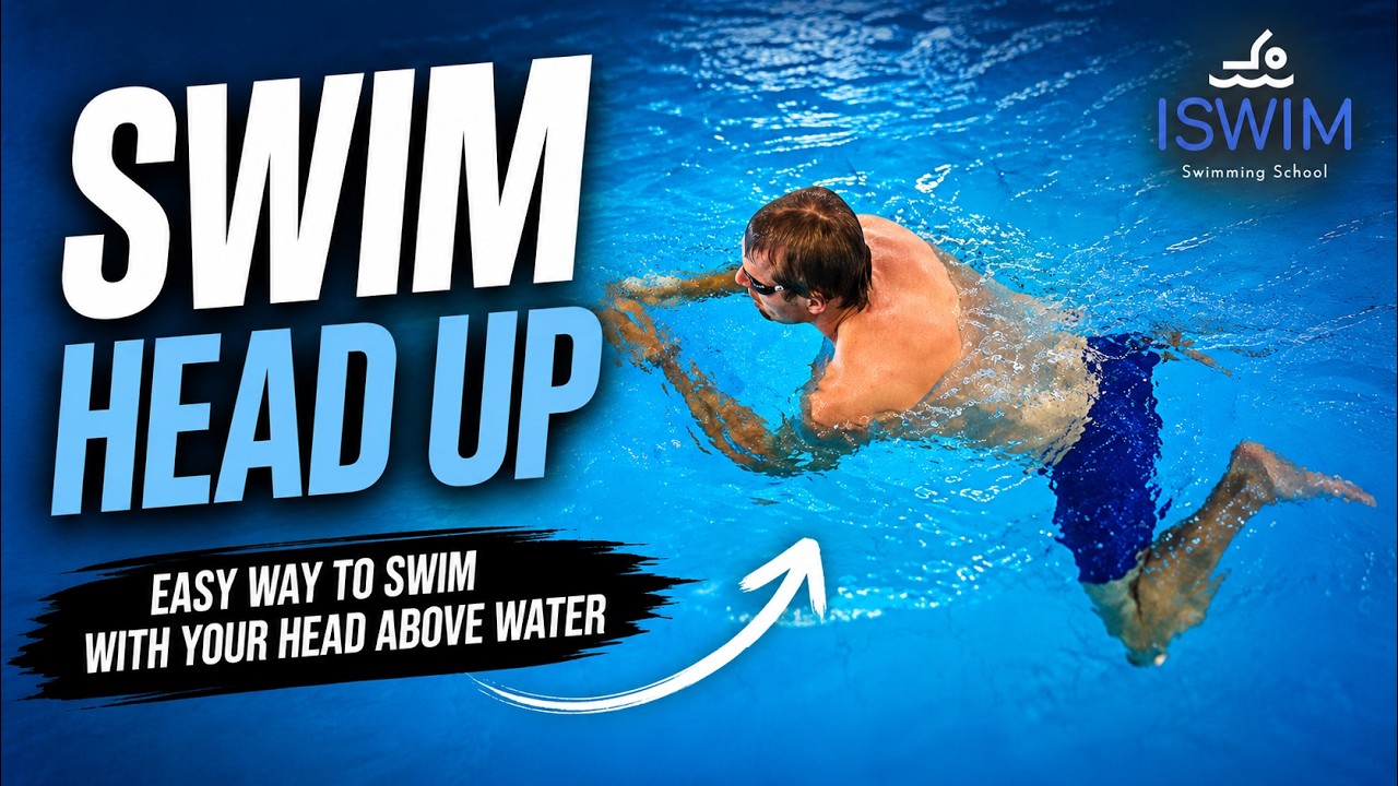 How to Swim Without Putting Your Face in the Water video lesson from ISWIM Swimming School