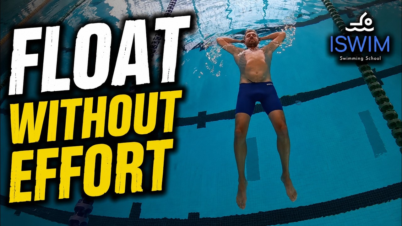 How to Float in Deep Water Without Getting Tired video lesson from ISWIM Swimming School