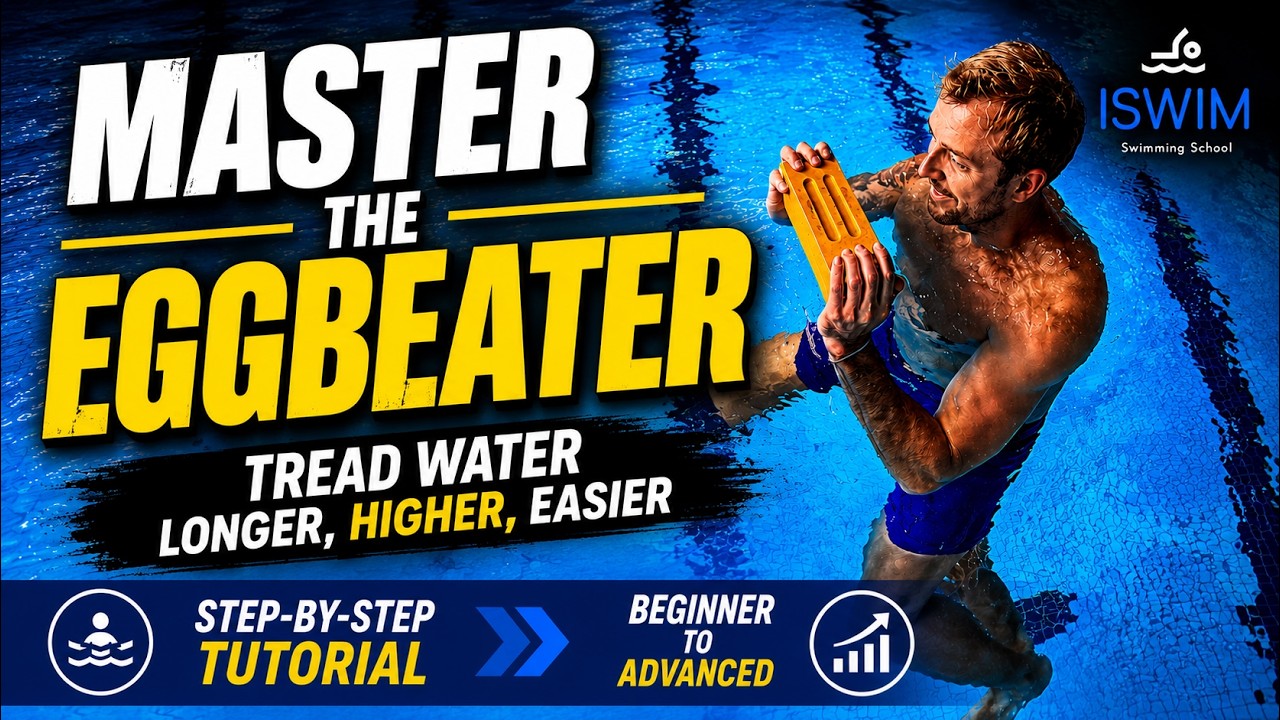 How to Tread Water Without Getting Tired video lesson from ISWIM Swimming School