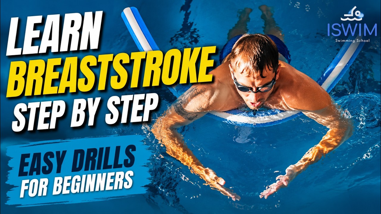 How to Swim Breaststroke for Beginners: Step-by-Step Lesson video lesson from ISWIM Swimming School