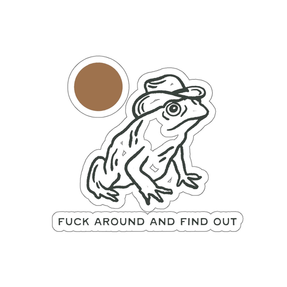 Thumbnail: Cowboy Frog - Sticker