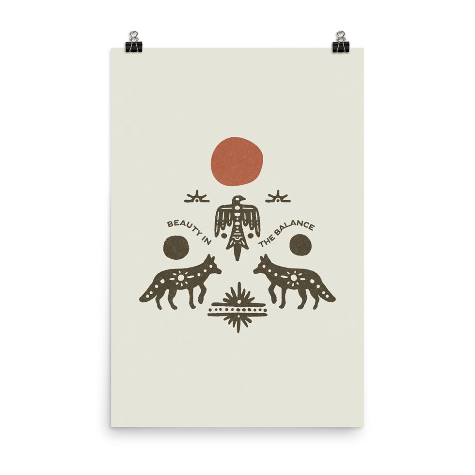 Thumbnail: Beauty in the Balance Print