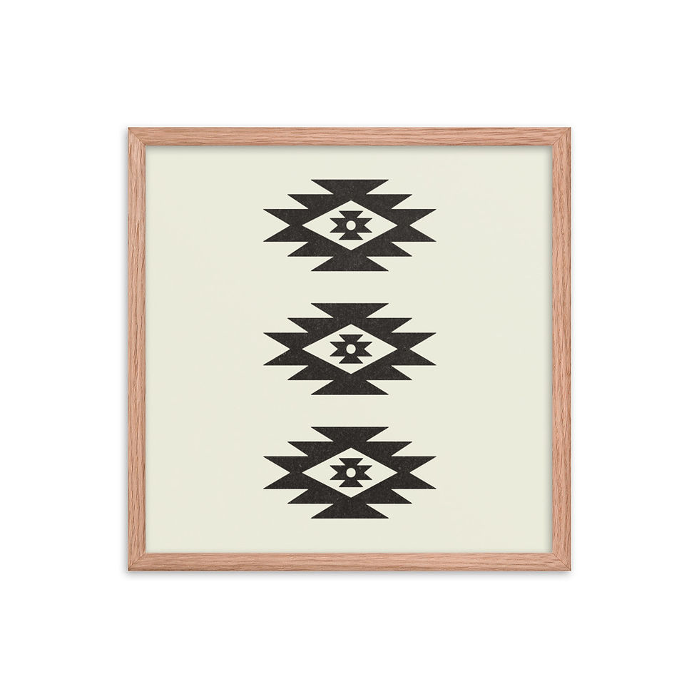 Thumbnail: Textile Framed Print