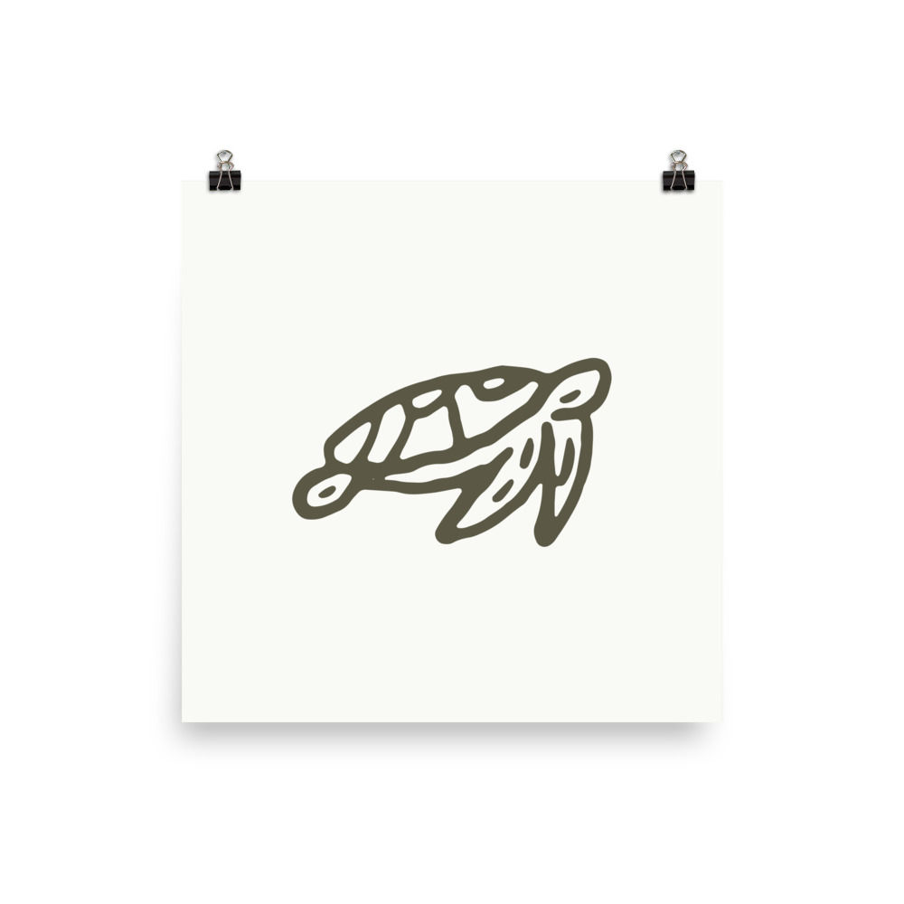 Sea Turtle Print