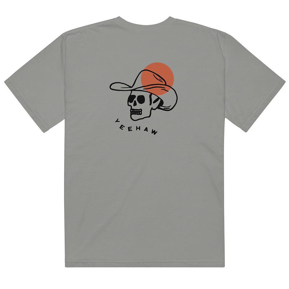 Thumbnail: Cowboy Skeleton Unisex T-shirt