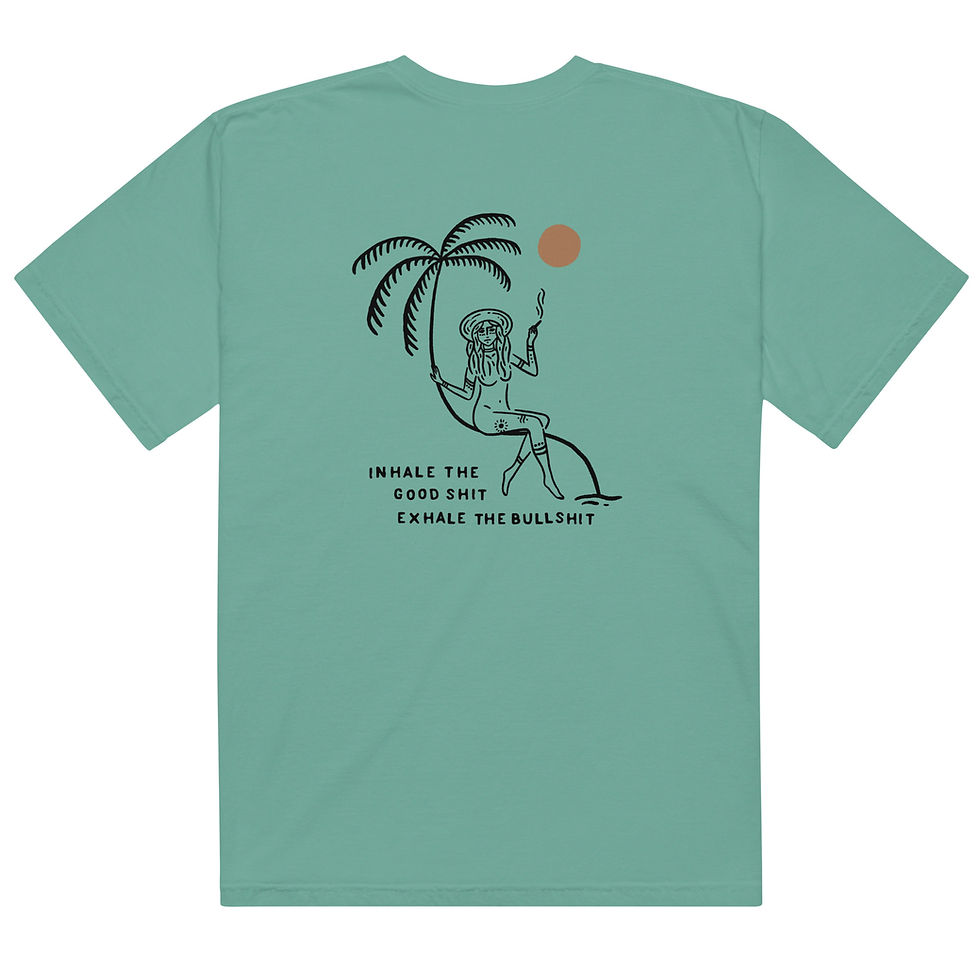 Thumbnail: Inhale the good unisex t-shirt