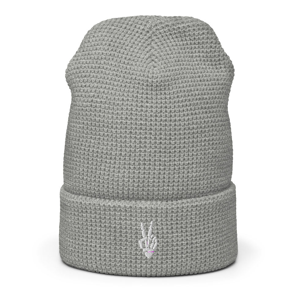Thumbnail: Skeleton Peace Sign - Beanie