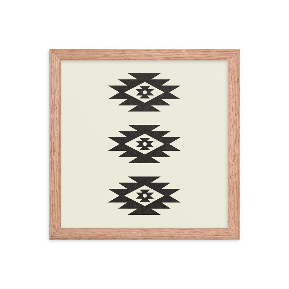 Thumbnail: Textile Framed Print