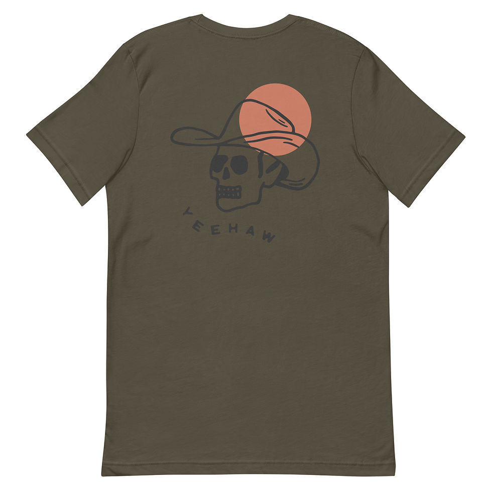 Thumbnail: Cowboy Skeleton - Unisex T-shirt