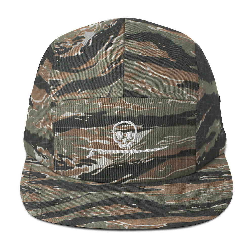 Thumbnail: Surf Skull Five Panel Cap
