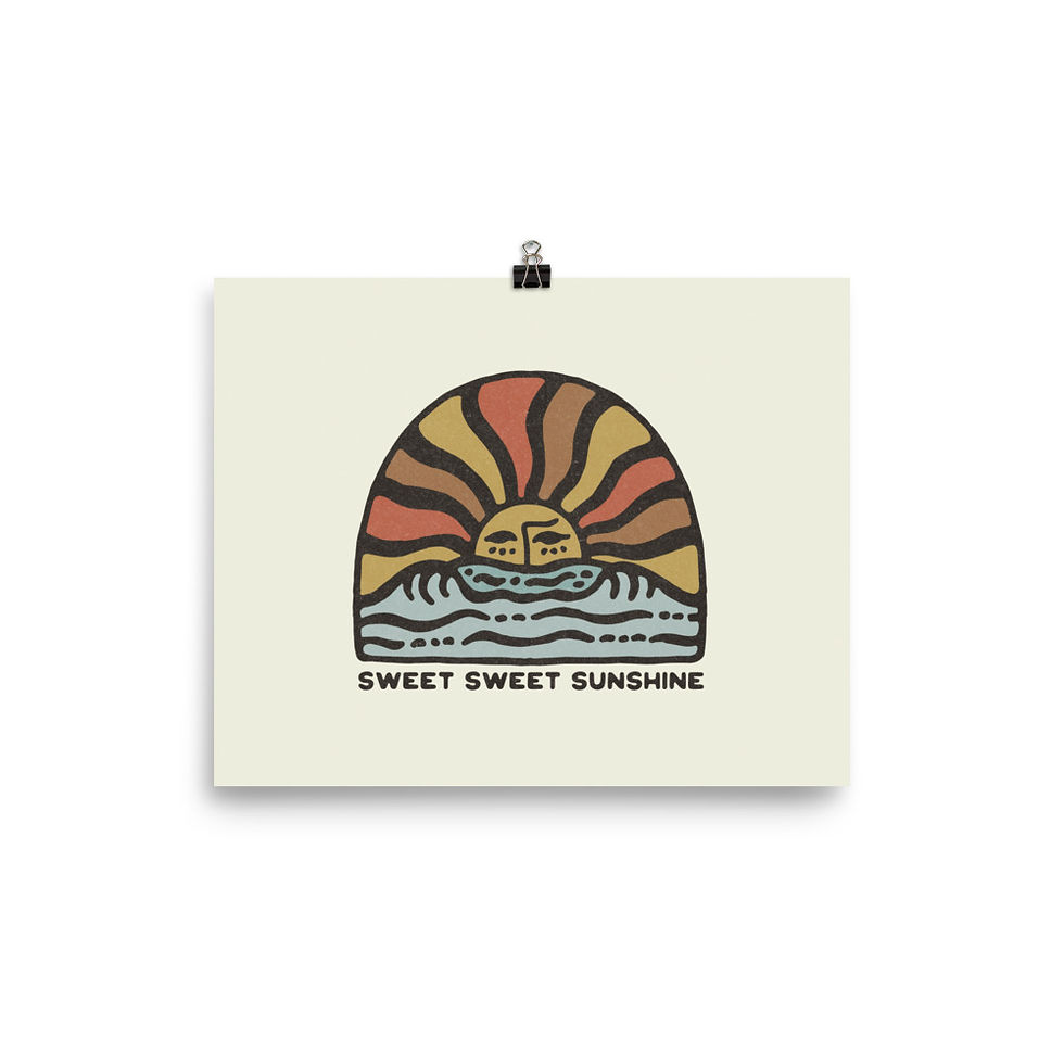 Thumbnail: Sweet Sweet Sunshine Print