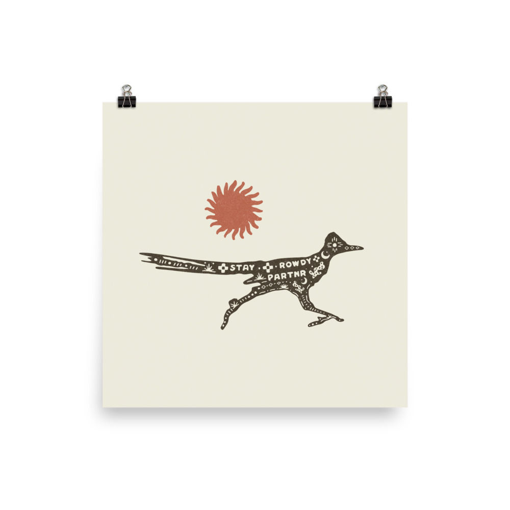 Road Runner Print