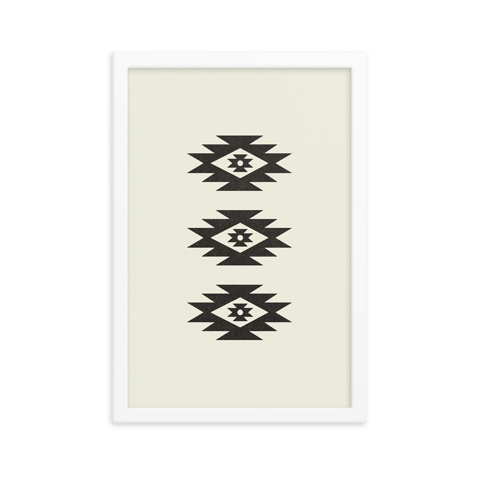 Thumbnail: Textile Framed Print
