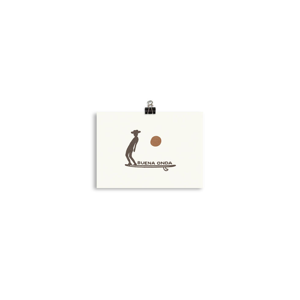 Thumbnail: Buena Onda - Good Vibes Print
