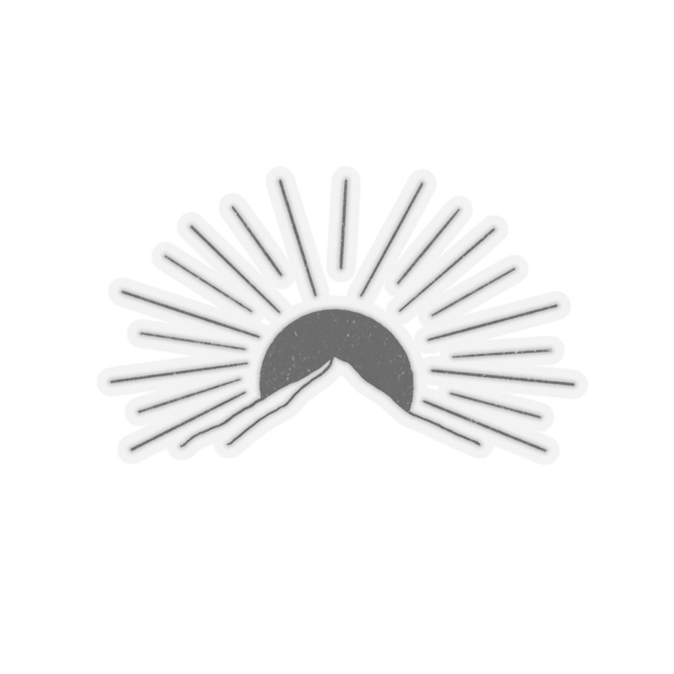 Thumbnail: Mountain Sunrise Sticker