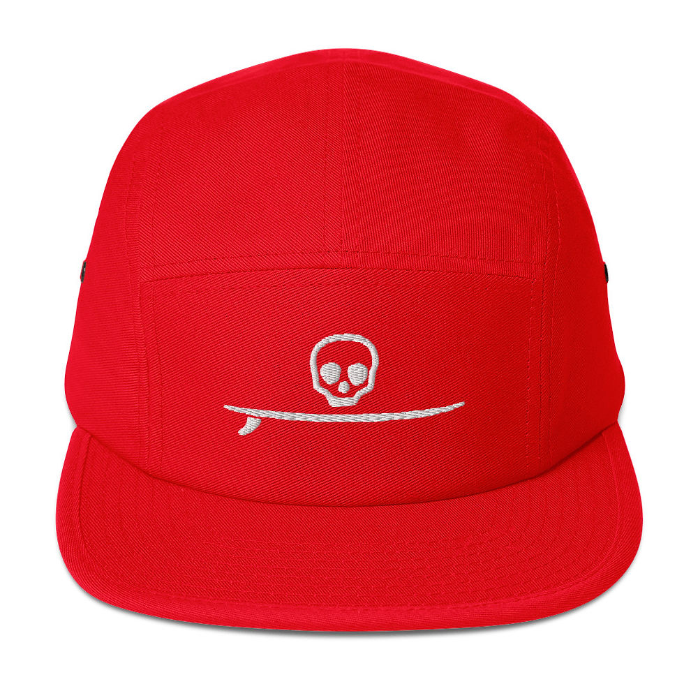 Thumbnail: Surf Skull Five Panel Cap