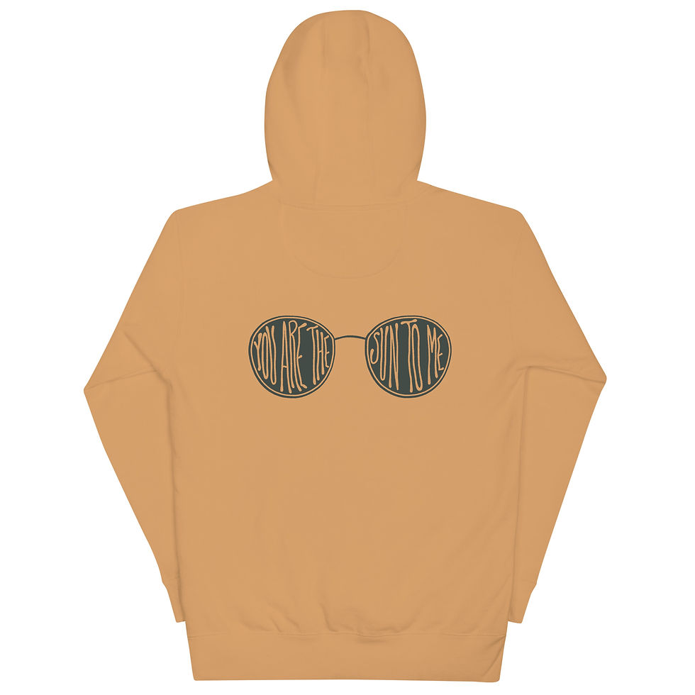 Thumbnail: You Are The Sun To Me, Sunglasses - Unisex Hoodie
