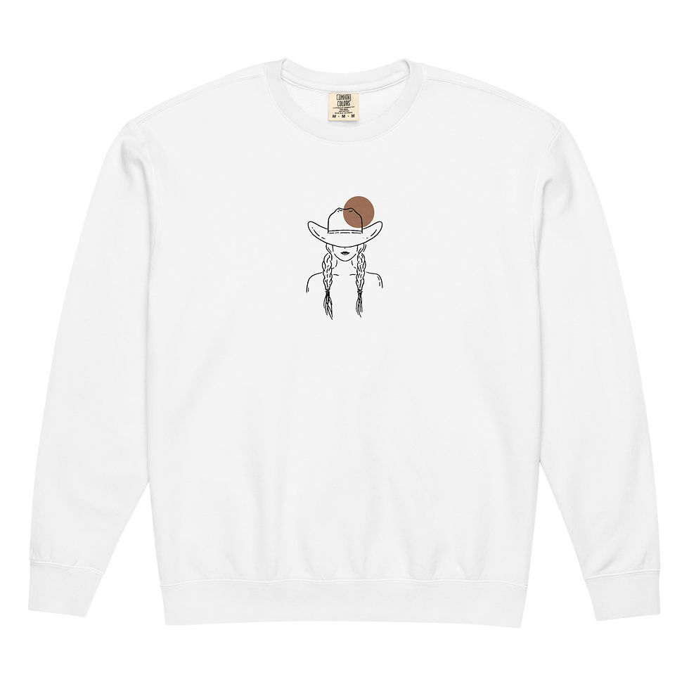 Thumbnail: Cowgirl - Unisex Crewneck