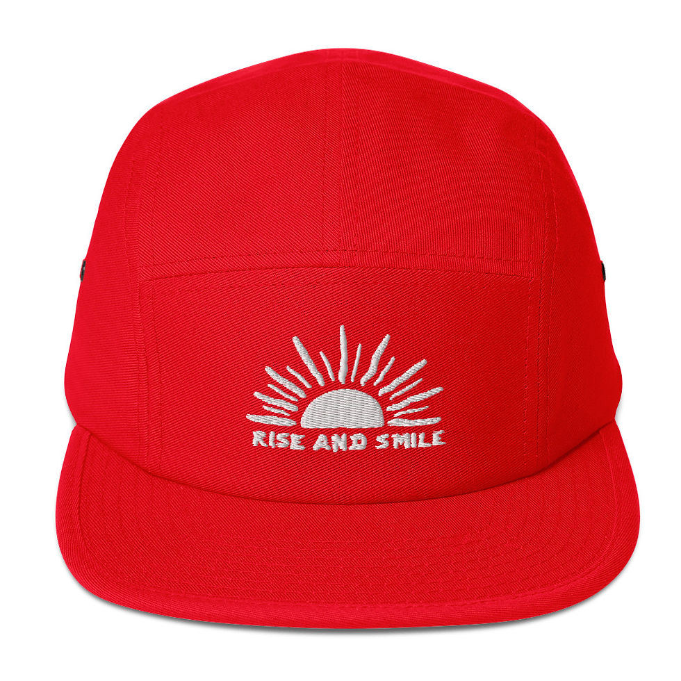 Thumbnail: Sun, Rise and Smile Five Panel Cap