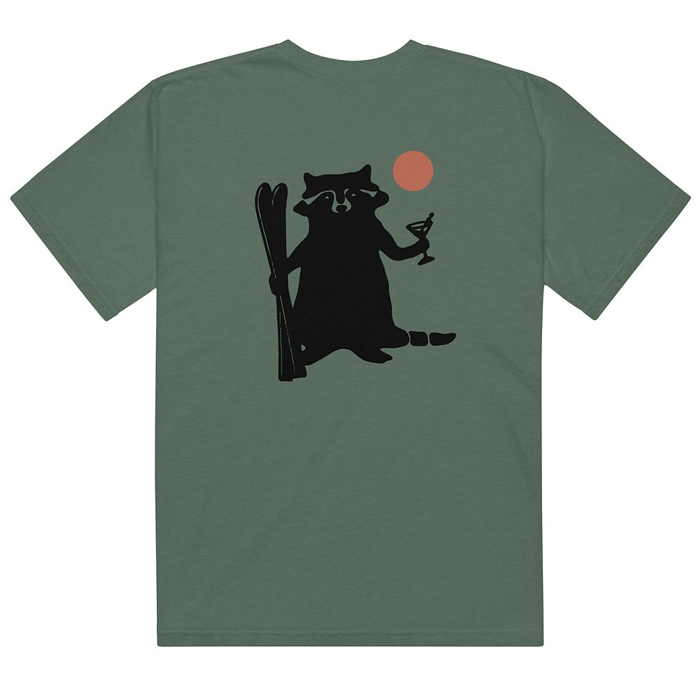 Thumbnail: Apres Ski Raccoon - Unisex T-Shirt