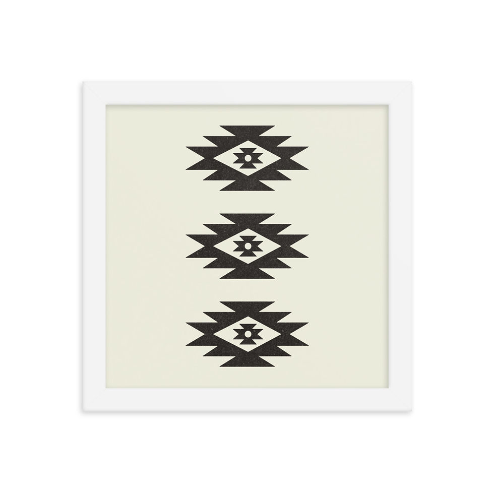 Thumbnail: Textile Framed Print