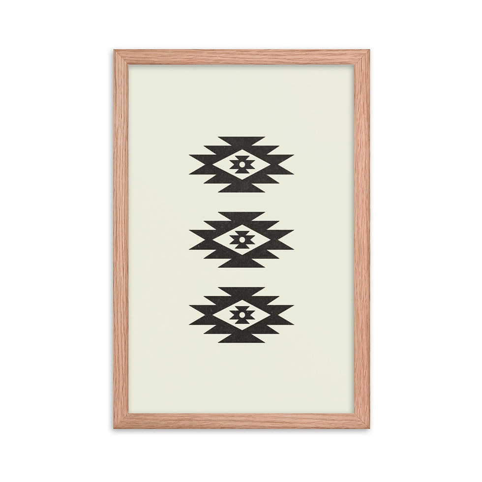 Thumbnail: Textile Framed Print