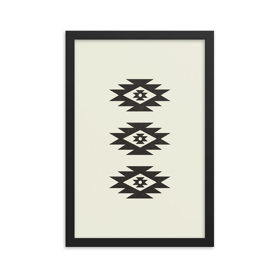 Thumbnail: Textile Framed Print