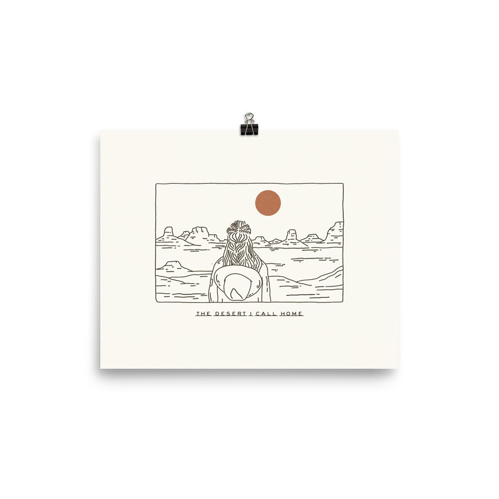 Thumbnail: The Desert I Call Home Print