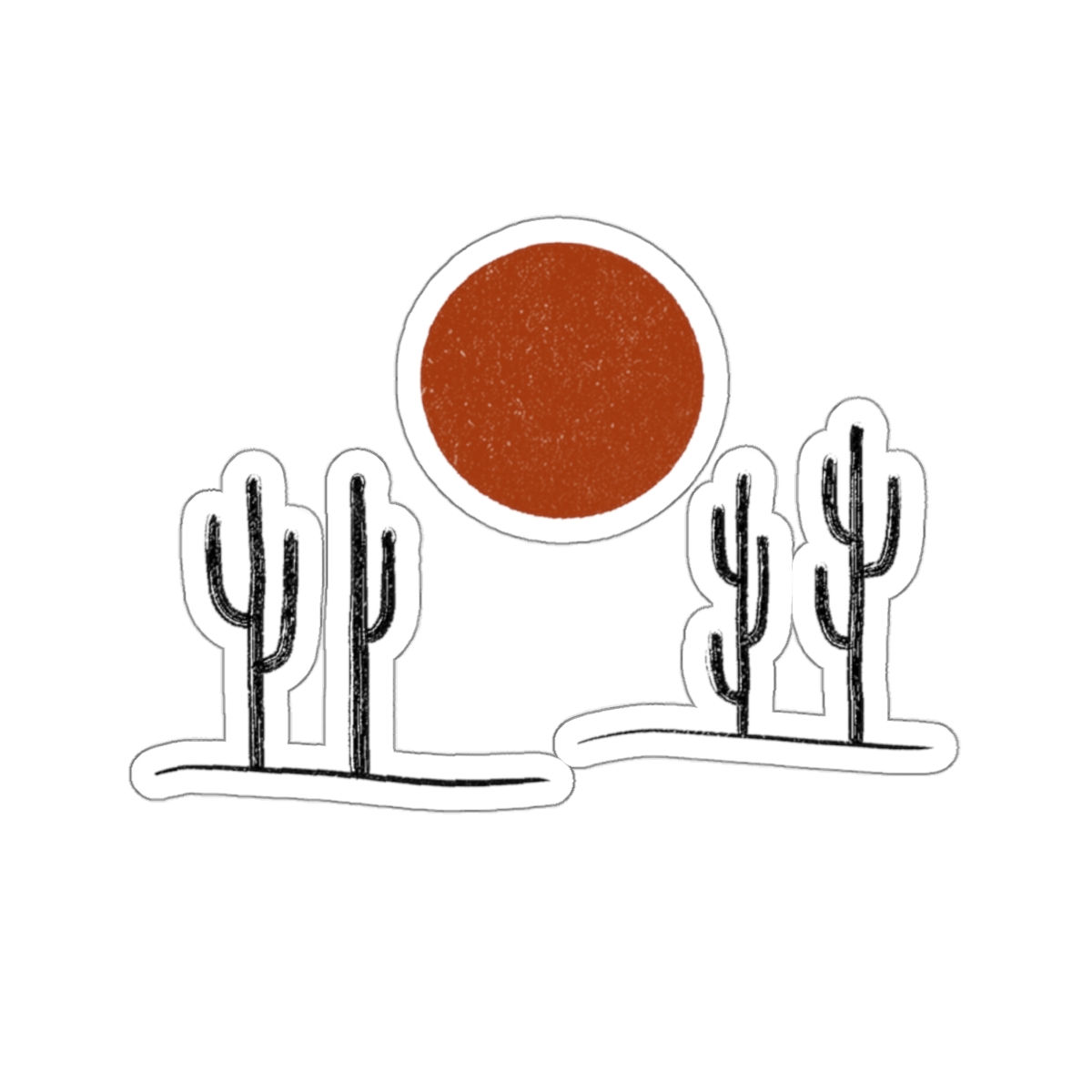 Saguaros Sticker