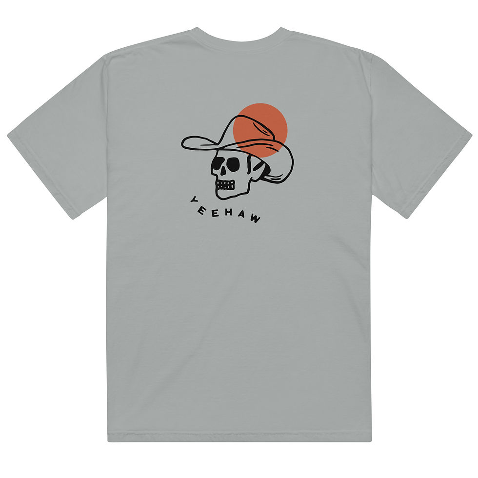 Thumbnail: Cowboy Skeleton Unisex T-shirt