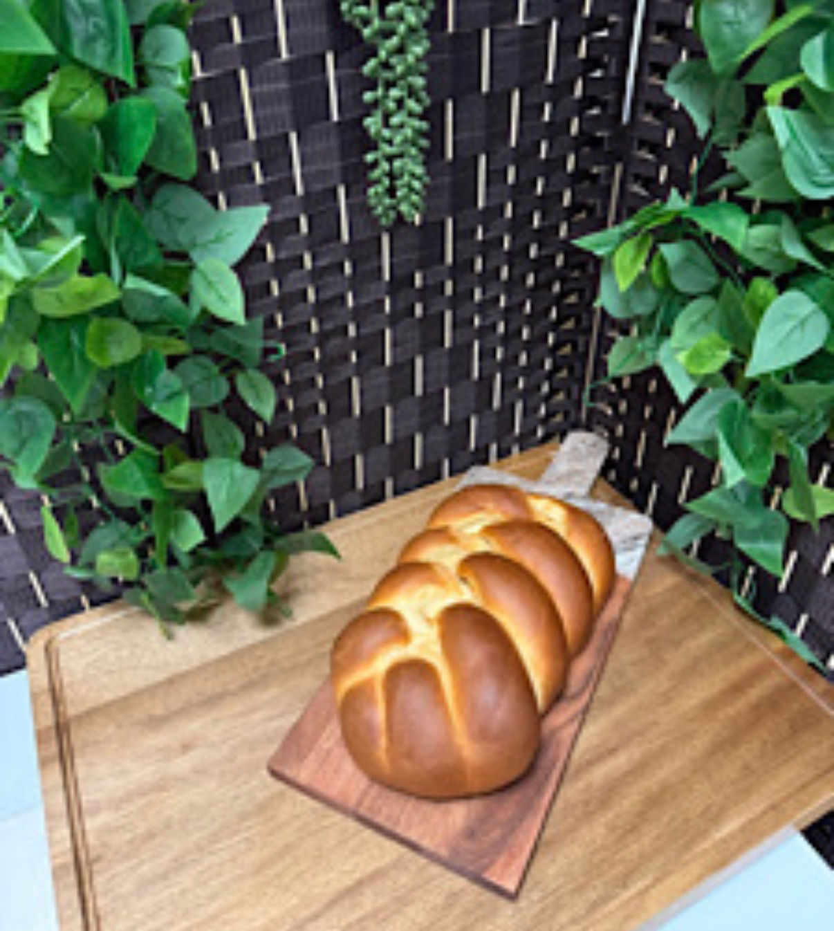 * Fermented Brioche Swiss Braid Bread $18