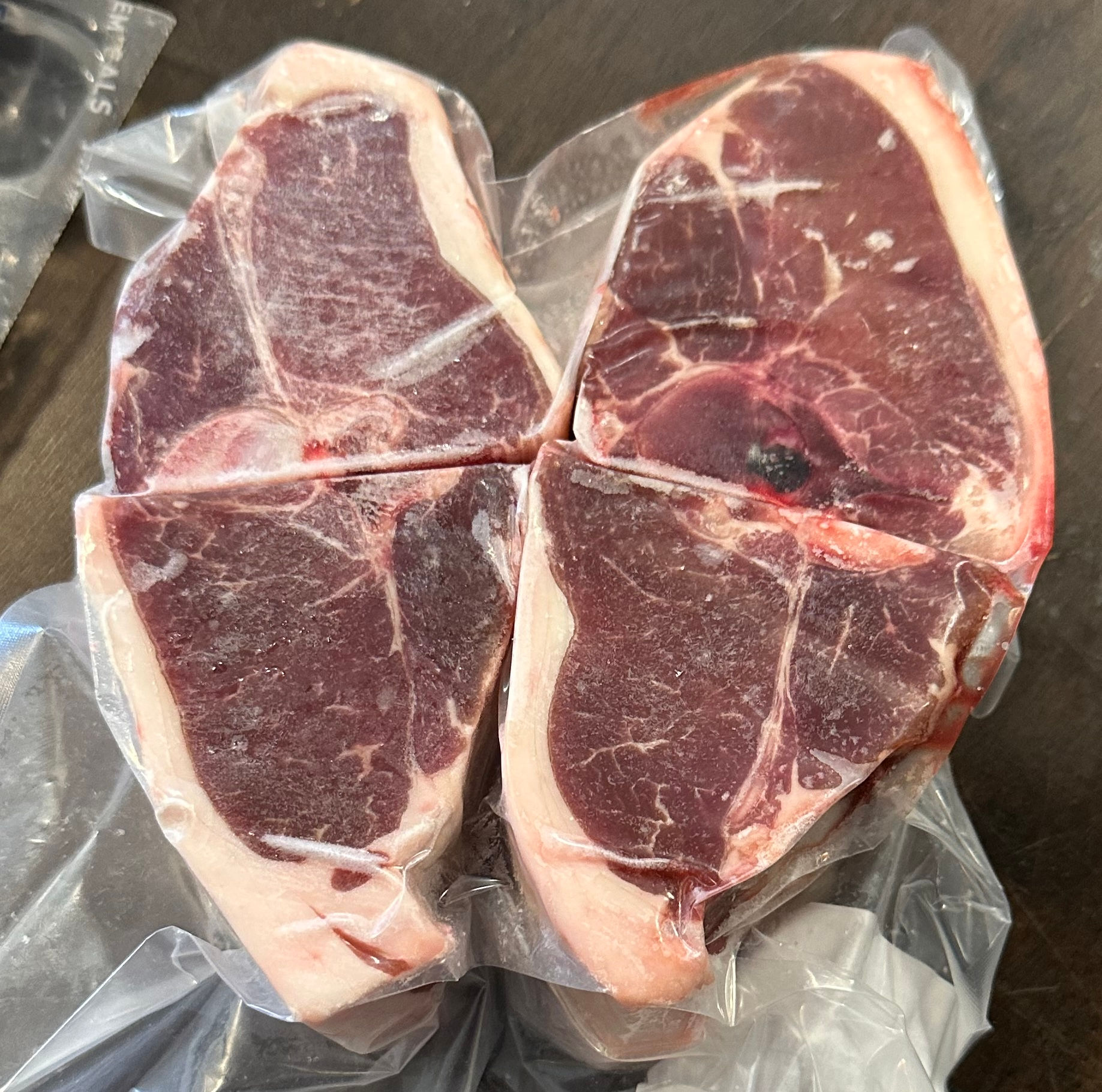 PASTURE RAISED”, LAMB LOIN CHOPS $42 lb  ( pack of 4) approx 1 lb 