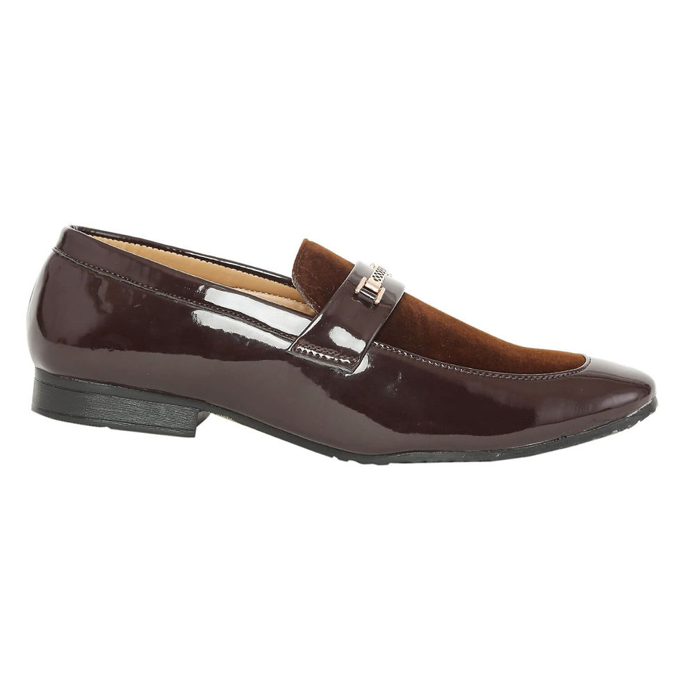 Thumbnail: Classic Glossy Slip-On Shoes