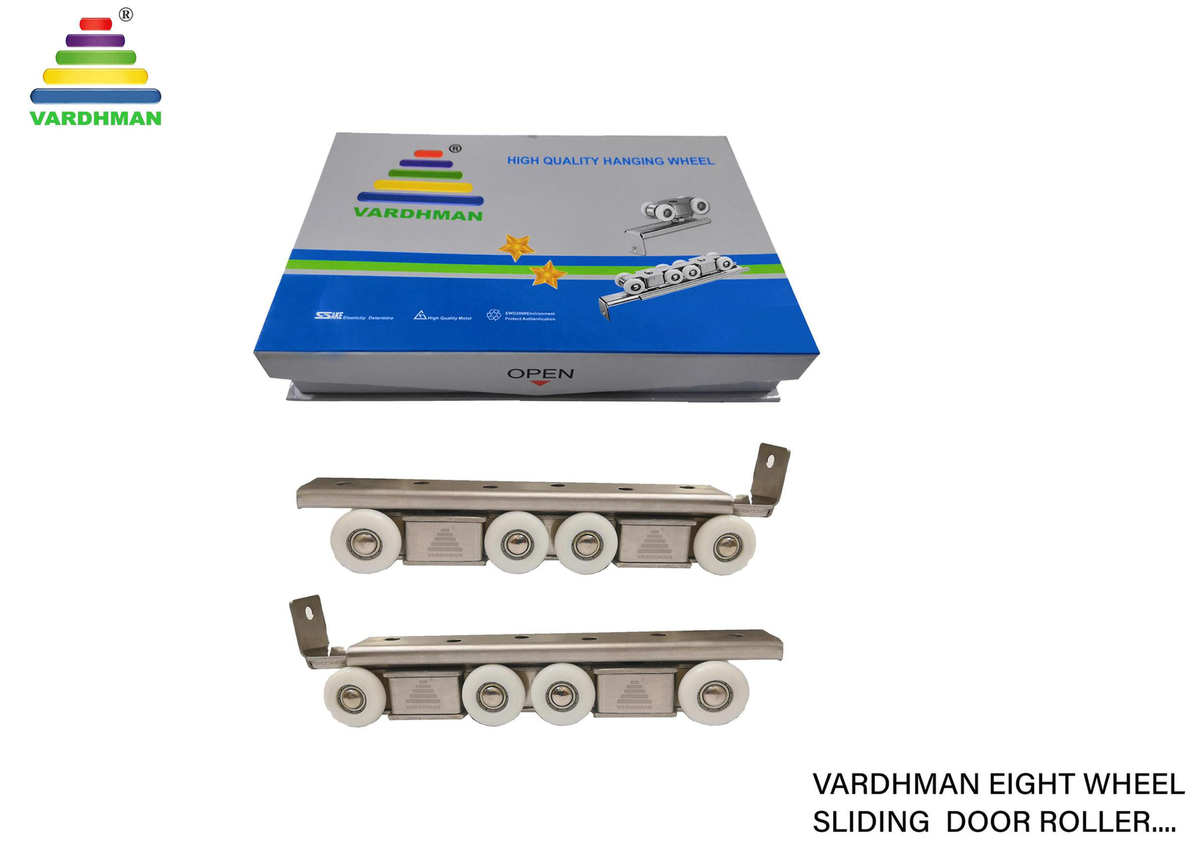 Vardhman Eight-Wheel Sliding Door Roller