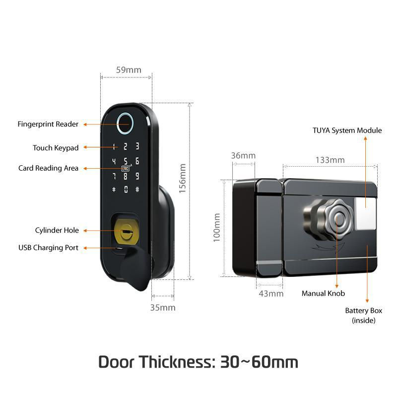 Thumbnail: Fingerprint Smart Door Lock
