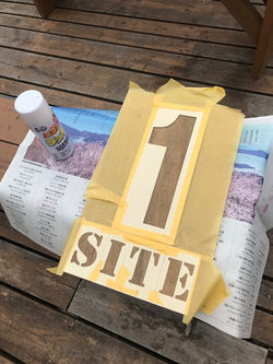 １番サイト看板