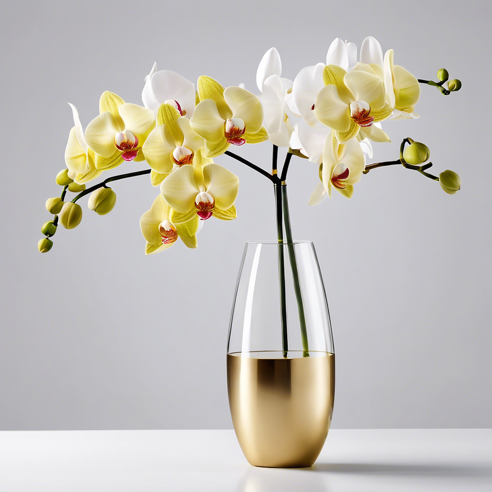 Elegant Orchid Display