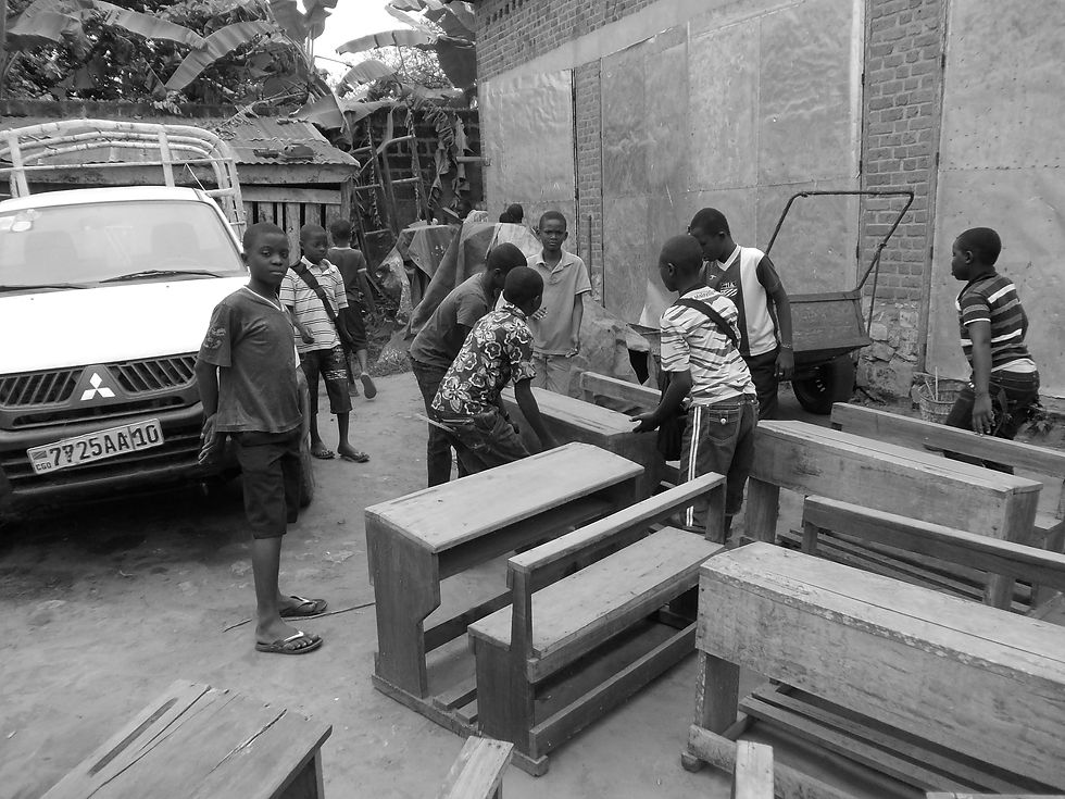 Bancs pour écoliers