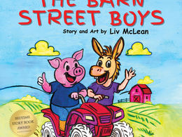 "THE BARN STREET BOYS" story and art by Liv McLean